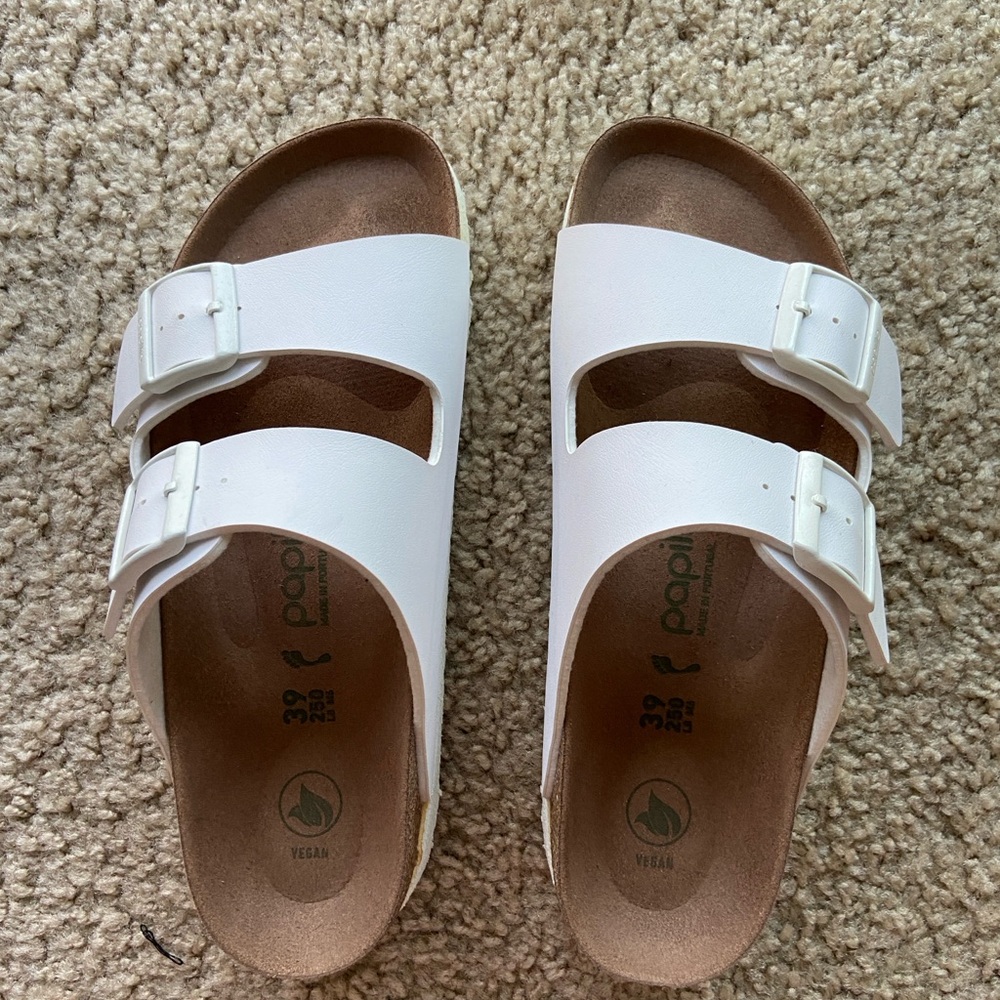 Birkenstock Papillio Platform Arizona Slide Sandals, size 39